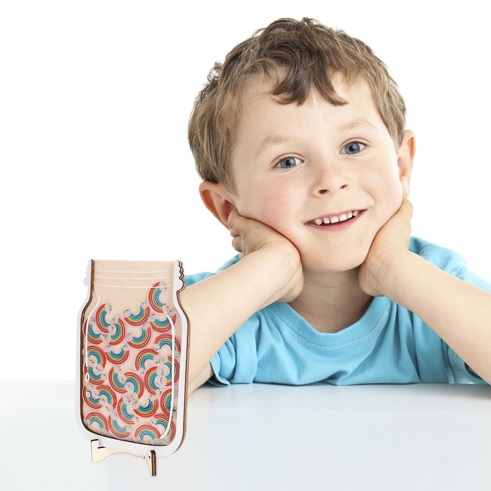 1Set Rainbow Reward Jar Kids E - Kids Education Motivation 评论和价格