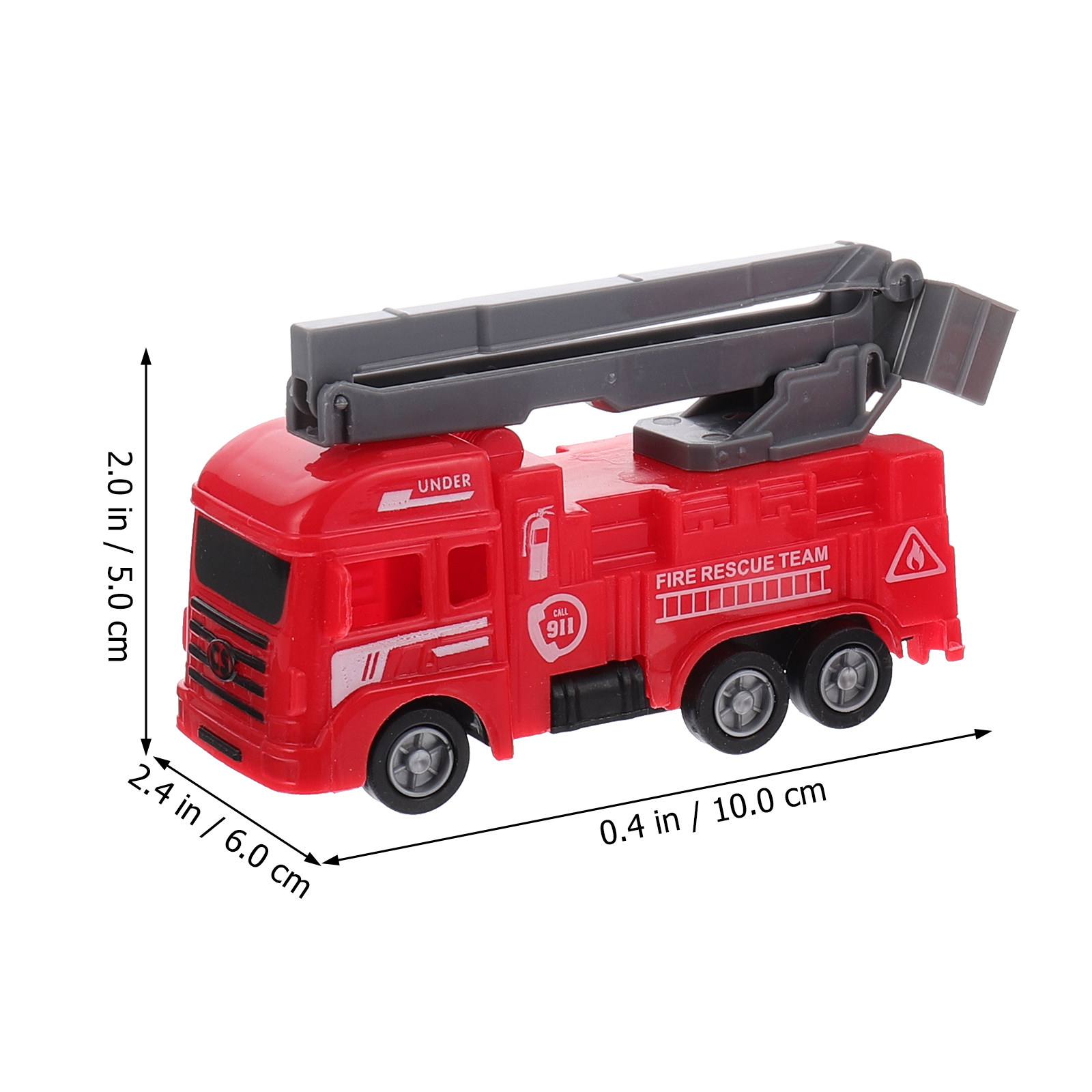 8Pcs Pull-Back Fire Truck Vehi - Kids No Education 评论和价格