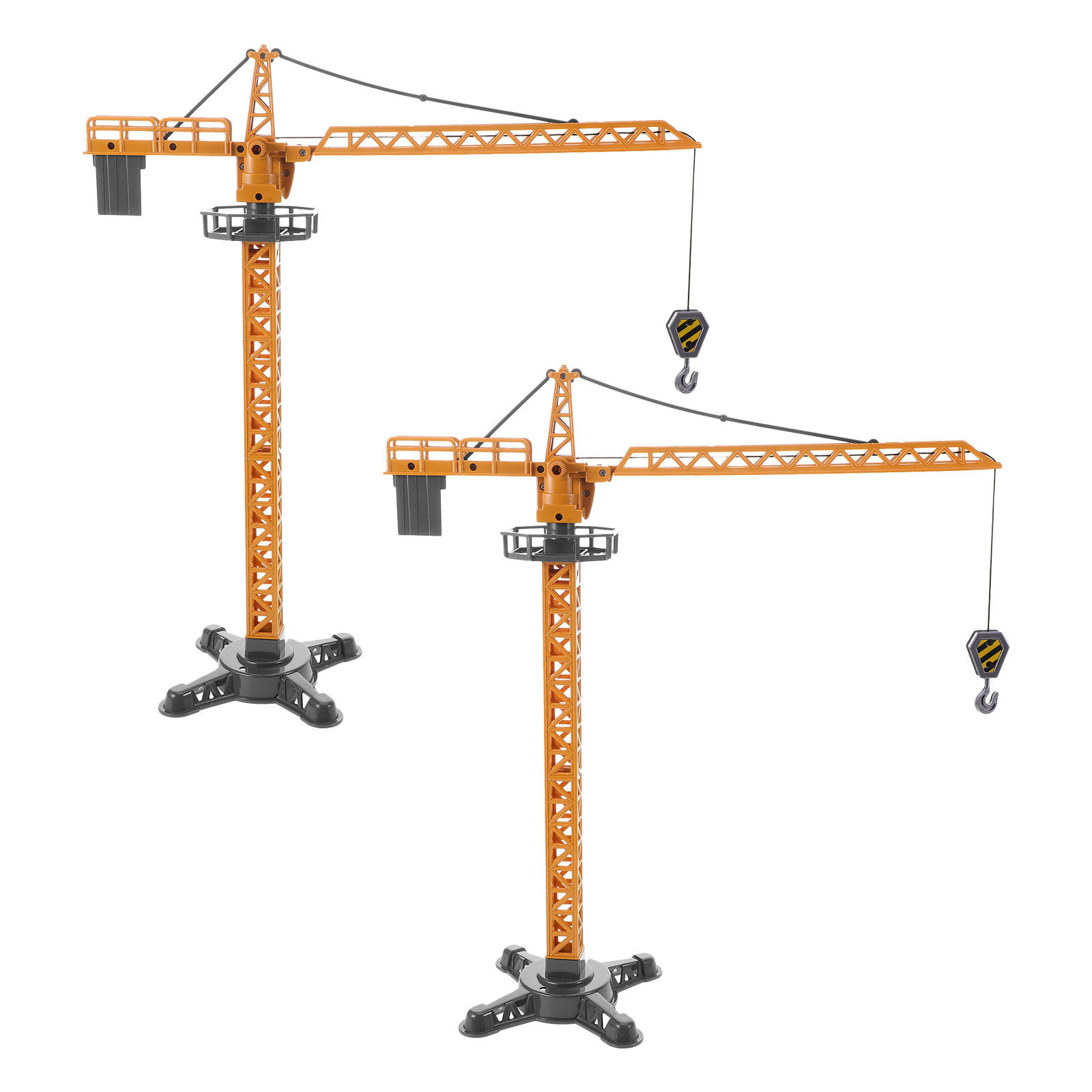 2Pcs Small Construction Crane  - Kids Education Sites 评论和价格