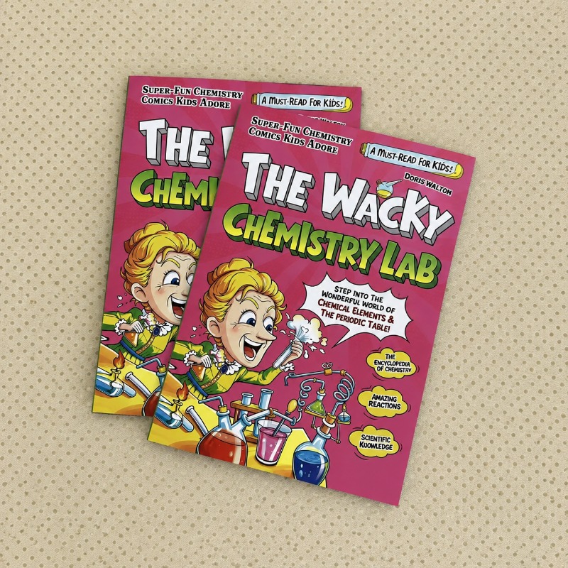 The Wacky Chemistry Lab Comic  - Kids Education Age 评论和价格
