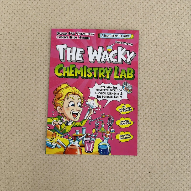 The Wacky Chemistry Lab Comic  - Kids Education Age 评论和价格