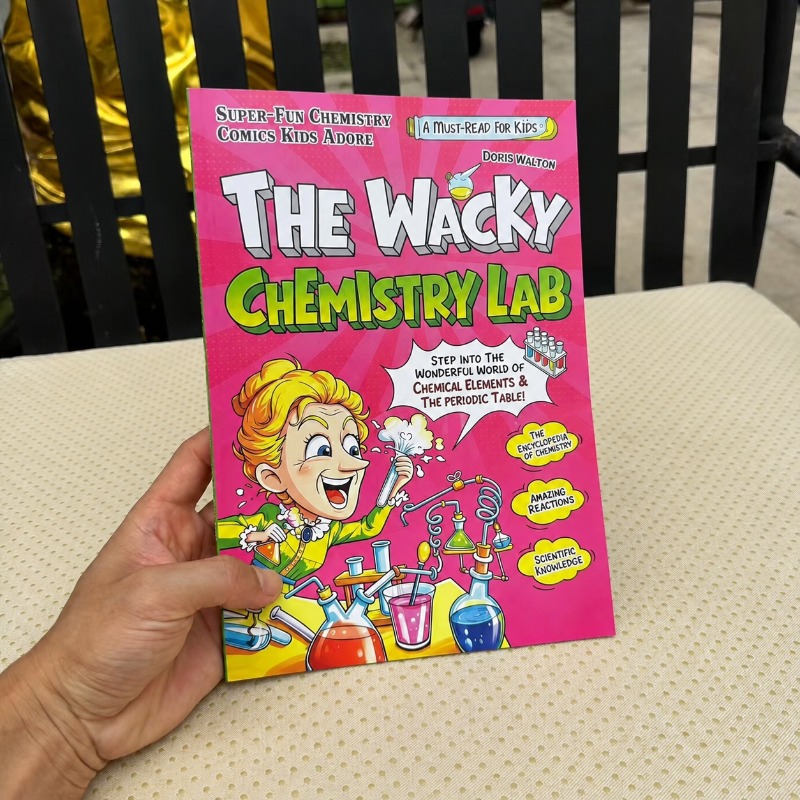 The Wacky Chemistry Lab Comic  - Kids Education Age 评论和价格