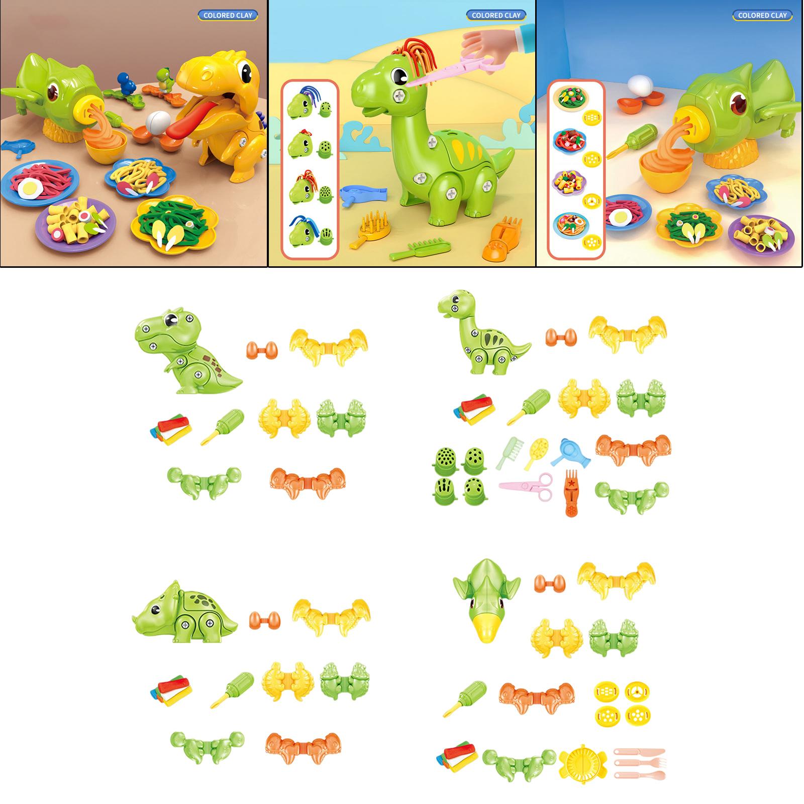 Dinosaur Fun Colored Mud Kids  - Kids Education Age 评论和价格