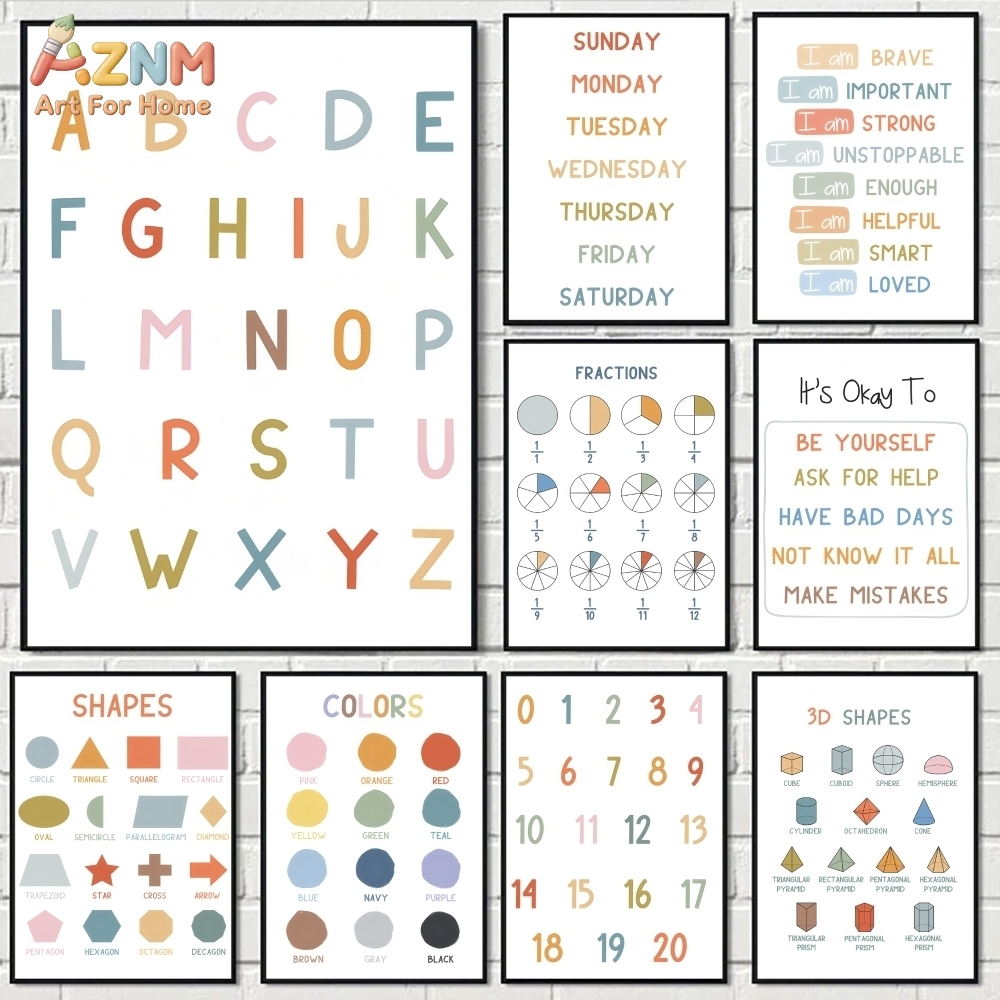 AZNM Educational Alphabet Numb - Kids No Education 评论和价格