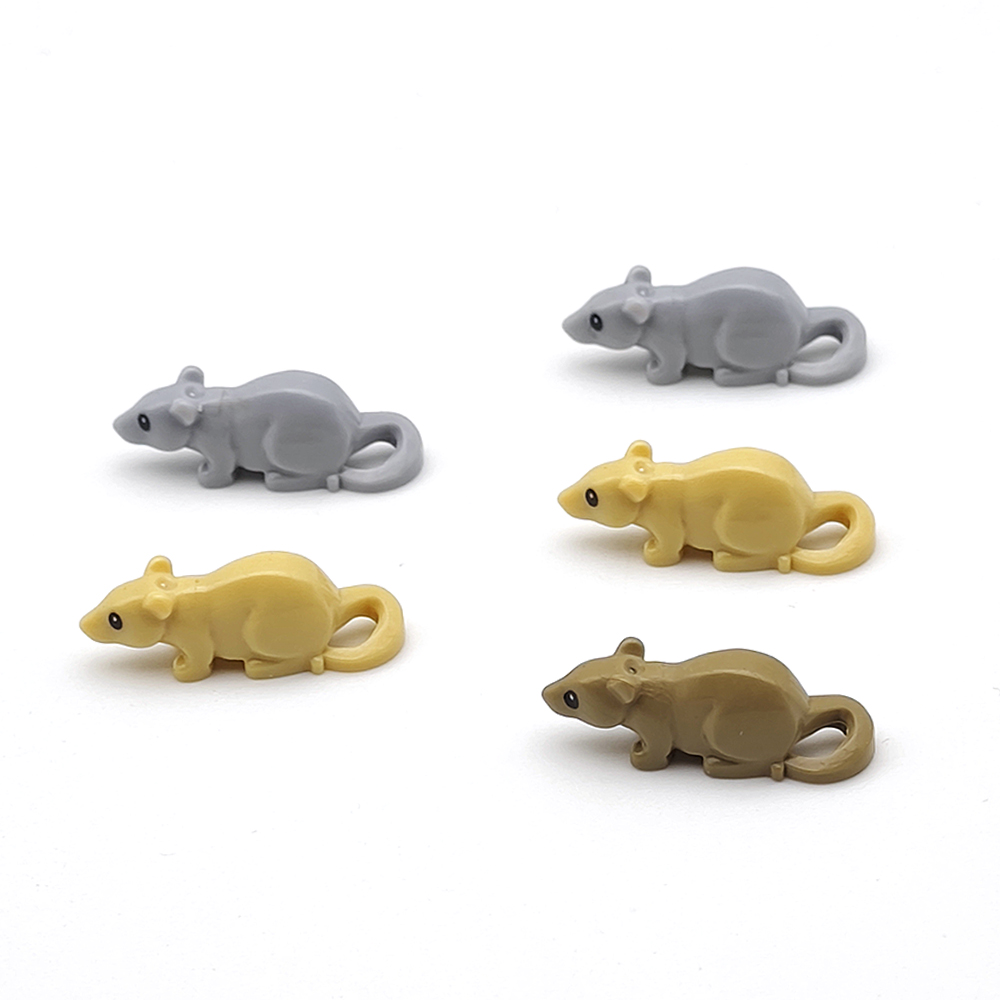 5pcs MOC City Animal Mouse Bui - Lego Set City 评论和价格