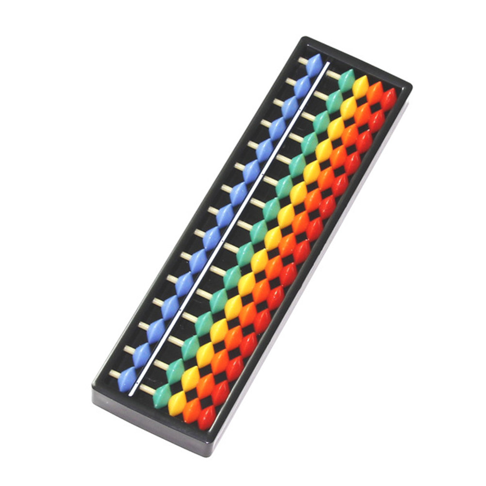 3Pcs Plastic Abacus Brown Bead - Kids Education Calculator 评论和价格