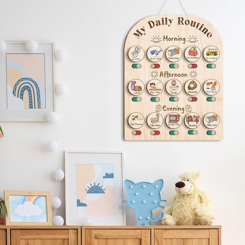 Daily Schedule For Kids Mornin - Kids Education Planner 评论和价格