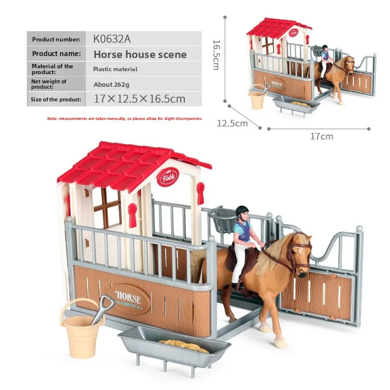 Farm Stable House Model Action - Kids Education Classes 评论和价格
