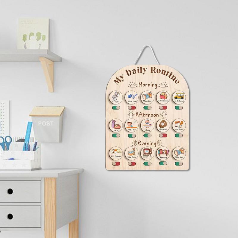 Visual Schedule For Kids Morni - Kids Education Planner 评论和价格